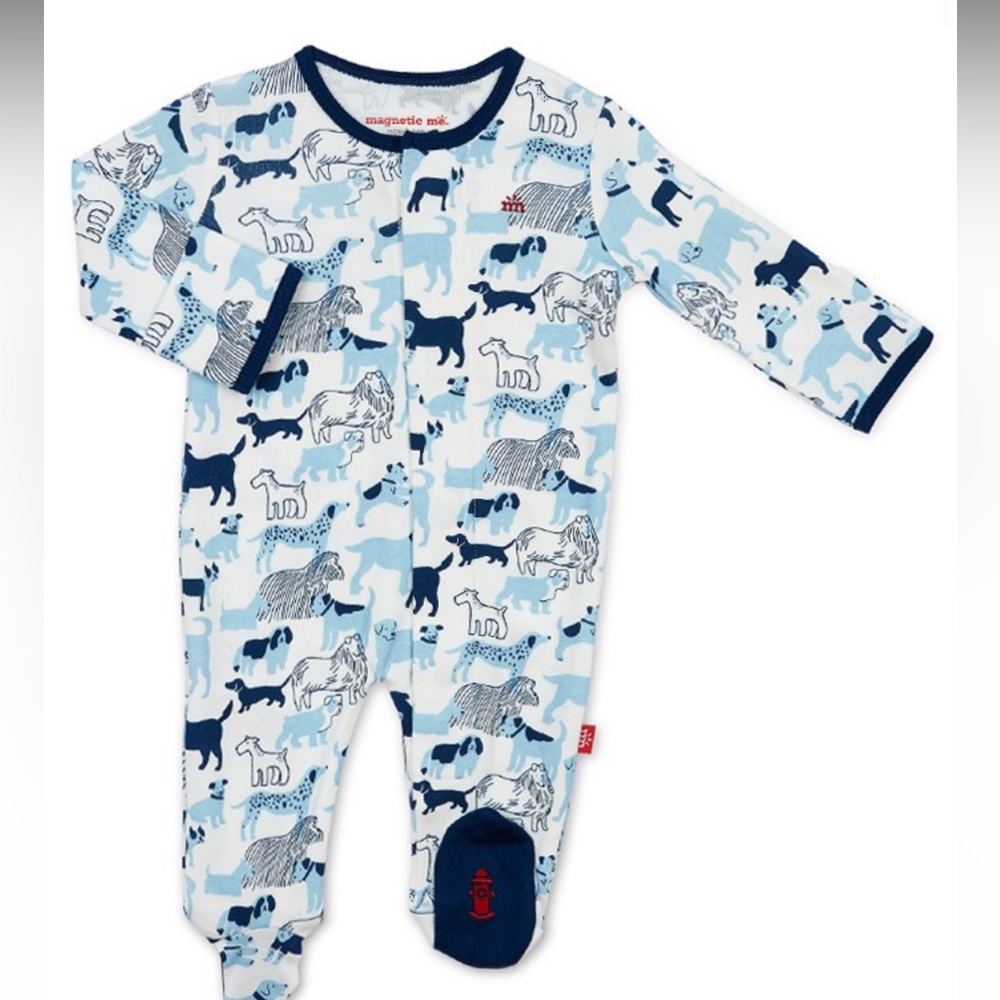 Organic Cotton Magnetic Footie